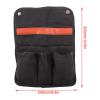 Beach Chair Armrest Bag, Beach Chair Camping Chairs Side Storage Bags, Including 1 Large Pocket And 3 Small Pockets, Recliner Wheelchair Armrest Accessories(Black) view 3