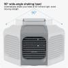 350ml Mini Desktop a ir Conditioner Portable self a ir Cooler USB Charging 90 Degree Shaking heads Spray Cooling Night Light , Portable a ir Conditioner Fan , Portable a ir Conditioner Fan , 350ml Mi view 4