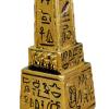 Fancyes Handmade Resin Obelisk Miniature Figurines Sculpture,Tabletop Small Ornaments Collectible Figure Crafts view 3