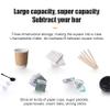 CARWERL Cup and Lid Holder, Acrylic 4/6 Compartment Disposable Coffee Cup Storage Organizer, Coffee Shop Buffet Countertop Cup Lid Sleeve Dispenser, Coffee Station Supplies,2 * 2 view 3