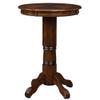 Florence 42" Height Pub Table - Cappuccino view 1