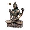 Shiv Ji Murti Cold Brass Bronze for Home Decor & Puja Room - Mahadev - Car Dashboard Statue - Tridev - Baba Bholenath - Shiv Shanker Gift by Indian Collectible view 4