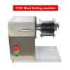 LGXEnzhuo 15mm Meat Cutting Machine Stainless Steel QX Commercial Meat Slicer Food Slicer Meat Cutter 110V 250kg/h 550W view 2