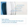 Bed Gap Filler Bed Wedge Pillow Headboard Pillow Mattress Bed Gap Filler That can Close The Gap Between Your Mattress and Headboard Headboard Cushion (Color : Light Pink, Size : 120X10X22cm) view 2