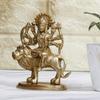Brass Durga Ma Murti Sherawali MATA Ambe Maa Idol Statue God Statue MATA Rani Puja Vastu Showpiece Pooja Gift Item 5.5 Inch by Indian Collectible view 1