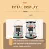 CXLL Efficient Kerosene Heaters, Stainless Steel Indoor Heater Non Electric, Kerosene Stove Camping with Portable Handle, with 6 Wicks 2 Pairs of Gloves, for Boiling Water Heating Cooking, Green view 2