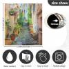 ALAZA Italy Village European Dishwasher Magnet Cover Sticker Decorative Refrigerator Magnet Panel Decal Cover for Home Kitchen Appliance Decor view 3