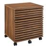 Modway EEI-5704-WAL Render Wood File Cabinet, Walnut view 1