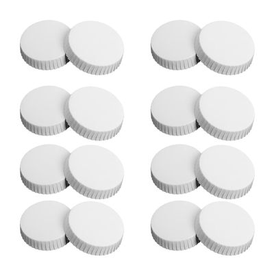 100PCS Disposable Paper Cup Covers, 6cm/ 2.36in Recycled Drinking Lid Coffee Cup Cover, Paper Hot Coffee Cup Lids for Home Kitchen Cafe Hotel KTV Bars (White)