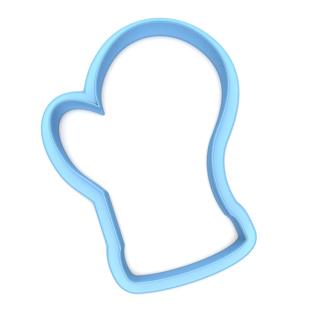 Sweet Prints Inc Oven Mitt Cookie Cutter - Dishwasher Safe (3.5")