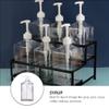 Cabilock 1pc Glass Syrup Storage Bottle Hand Press Squeeze Bottle for Easy to Clean Reusable Food-grade Material for Syrups Condiments view 3