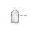 Cabilock 1pc Glass Syrup Storage Bottle Hand Press Squeeze Bottle for Easy to Clean Reusable Food-grade Material for Syrups Condiments view 4