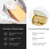 Formaticum 45-Pack Zero Cheese Storage Paper, Compostable, Biodegradable, and Plastic-Free Paper to Keep Cheese and Charcuterie Fresh, Kitchen Organization 9 x 13 Inches view 3