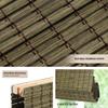 LazBlinds No Tools No Drill Cordless Bamboo Roman Shades, Privacy Window Treatment, Roll Up Bamboo Blinds for Windows 26'' W x 64'' H, Driftwood view 2
