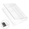 Audio Cassette case Clear/Clear Square Edge 200 Pack view 2