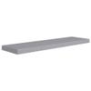YITHOPI Floating Shelves Wall Shelves - Wall Mounted Shelves - Decorative Floating Wall Shelves - Bedroom or Living Room Floating Wall Shelves 2 pcs Gray 35.4"x9.3"x1.5" MDF view 4