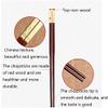 Reusable Chopsticks Set, Non-Slip Dishwasher Safe Reusable Chopsticks, 10 Pairs Of Gift Sets, Mahogany, Home Gifts,27cm Chopsticks view 3