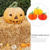 6pcs Halloween Fall Tissue Paper Pumpkin Fall Artificial Pumpkin Honeycomb for Halloween Thanksgiving Fall Festival Holiday Party Favor Orange Red Yellow view 3