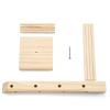 BNNP Sunglasses Rack Multilayer Sunglasses Display Stand Wooden Glasses Display Stand Jewelry Stand for Multiple Pairs of Glasses Display Stand ( Color : 6 Layers ) view 3