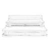 Zerodeko Acrylic Glass Cup Holder Tray Desk Organizer for Mugs Sundries for Use Space-saving Storage view 1