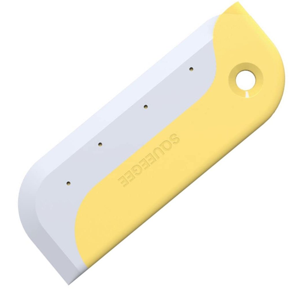 Small Scraper for Window Bathroom Mirror Shower Mirror Kitchen Countertop and Sink Oil Pan, Mini Silicone Scraper, Mini Scraper, Silicone Scraper, Furniture Utilities, Furniture Cleaning Gadgets