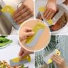 Small Scraper for Window Bathroom Mirror Shower Mirror Kitchen Countertop and Sink Oil Pan, Mini Silicone Scraper, Mini Scraper, Silicone Scraper, Furniture Utilities, Furniture Cleaning Gadgets view 3