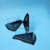 Cabilock 50 Pack Triangle Muffin Cake Mooncake Boxes Disposable Plastic Food Packaging Box for Chinese Takeout view 4