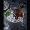 Ice Bucket for Cocktail bar and Parties Stainless Steel Ice Bucket, Double Layer Insulation Thickening Bucket with Lid and Portable Handle,Mirror Polish Finish,Wine Barrel, Beer Barrel (Size : 1L) view 4