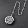 SHEIL Tree of Life Perfume Locket 30mm 316L Stainless Steel Round Shape Magnetics Car Amoratherapy Diffuser Lockets view 4