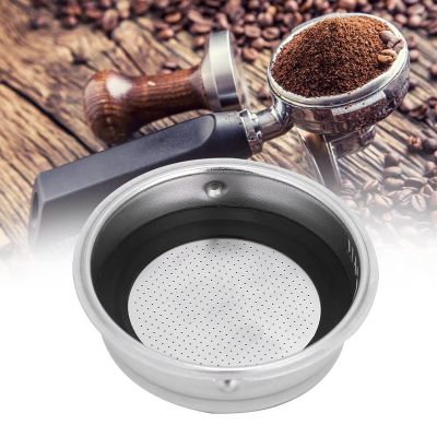 Watris Veiyi Detachable Coffee Filters Basket, 1 Cup 51mm Stainless Steel Reusable Coffee Strainer, Portafilter Basket Filter, Coffee Machine Accessories for Home Office
