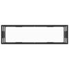ZQQLVOO TV Cabinet,Living Room Cabinet,Modern Tv Stand,Low Tv Stand,Enertainment Stand,Media Stand,Audio Rack,Suitable for Bedrooms, Living Rooms,Black with Tempered Glass 55.1"x15.7"x15.7" view 4