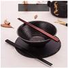 Reusable Chopsticks Set, Non-Slip Dishwasher Safe Chopsticks Ebony Rosewood, Unpainted And Wax-Free, 10 Pairs, Gift Box, Family High-end Business Gifts Chopsticks (Color : C) view 4
