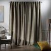 CASANEMA Extra Long Solid Luxury Matte Velvet Soft Curtain Khaki Single Panel Hanging Back Tap & Rod Pocket Home Dcor 5-25 Feet Custom Made Curtains -Made in Turkey Each(52"x84") view 3