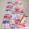 Custom Length, Slip Resistant Modern Abstract Carpet Runner Rug Mat for Entry Hallway Kitchen Laundry, Machine Washable, Light Weight, 31 inch x 34 feet view 2