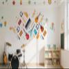 Music Instruments Wall Decals for School Classroom,Guitar Drum Oboe Bass Wall Stickers for Kids Room, Remove Vinyl Removable Wall Art for Preschool view 4