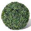 ZQQLVOO Artificial Plant Topiary Ball Faux Decorative Balls for Backyard, Balcony,Garden, Wedding and Home Dcor,Boxwood Ball Artificial Leaf Topiary Ball 10.6" 2 pcs view 2