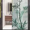 Xijier Window Privacy Film Bamboo Pattern K Decorative Frosted Glass Door No Glue Static Cling Window Sticker 50x180cm(19.7"x70.9") view 1