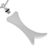 SHEIL Dog Bone Stainless Steel Dogs Ashes Memorial Jewelry Shiny Polish Pet Memorial Ash Keepsake Cremation Urn Pendant Necklace view 2