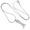 SHEIL Dog Bone Stainless Steel Dogs Ashes Memorial Jewelry Shiny Polish Pet Memorial Ash Keepsake Cremation Urn Pendant Necklace view 3