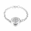 SHEIL Life Tree Essential Oil Diffuser Locket Bracelet Stainless Steel Aromatherapy Perfume Bangle&Bracelet Women&Men view 1