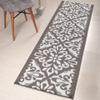Custom Length, Non Slip Modern Mahal Carpet Runner Rug Mat for Entry Hallway Kitchen Laundry, 26 inch x 40 feet, Grey view 2