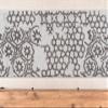 Custom Length, Non Slip Modern Abstract Carpet Runner Rug Mat for Entry Hallway Kitchen Laundry, 26 inch x 40 feet, Silver view 4