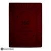 100% Cotton King Fitted Sheet, Long - Staple Combed Pure Natural Cotton Sheet, Soft & Silky Sateen Weave (Burgundy,King Fitted) view 3
