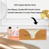 Natural Bamboo Countertop Multifold Paper Towel Holder by Kitchen Noble view 3