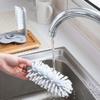 Hemoton 1pc Rotatable Cup Brush Cups for Easy Cleaning Lazy Tea Brush for Home Use Dual-Sided Glassware Kitchen Swivel for Efficient Washing view 4