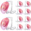 Vesici 20 Pcs Mini Cowboy Boot Shot Glasses Western Cowgirl Shot Boot Glasses Hats Space Cowgirl Themed Party Supplies Plastic Disco Bachelorette Party Decorations for Dollhouse(Laser Pink) view 1