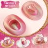 Vesici 20 Pcs Mini Cowboy Boot Shot Glasses Western Cowgirl Shot Boot Glasses Hats Space Cowgirl Themed Party Supplies Plastic Disco Bachelorette Party Decorations for Dollhouse(Laser Pink) view 4