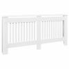 shubiao Radiator Cover Heating Cabinet Wall Cupboard Shelf MDF White MDF 67.7" view 1