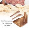 5.1 Wooden Tortilla Press, Pizza Pancake Presser Hard wood Tortilla Press with 2PCS Spatulas Mexican Tortillera Presser Nonslip Tortilla Maker Wood Dough Pressing Cutter Tool for Homemade view 2