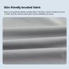 100% Waterproof Mattress Protector Mattress Cover Microfiber Fabric Cooling Mattress Pad Cover Soft 9.84'' Deep Pocket Single Twin Small Double Queen Super King (Color : Gray A, Size : 90x200+25cm) view 4
